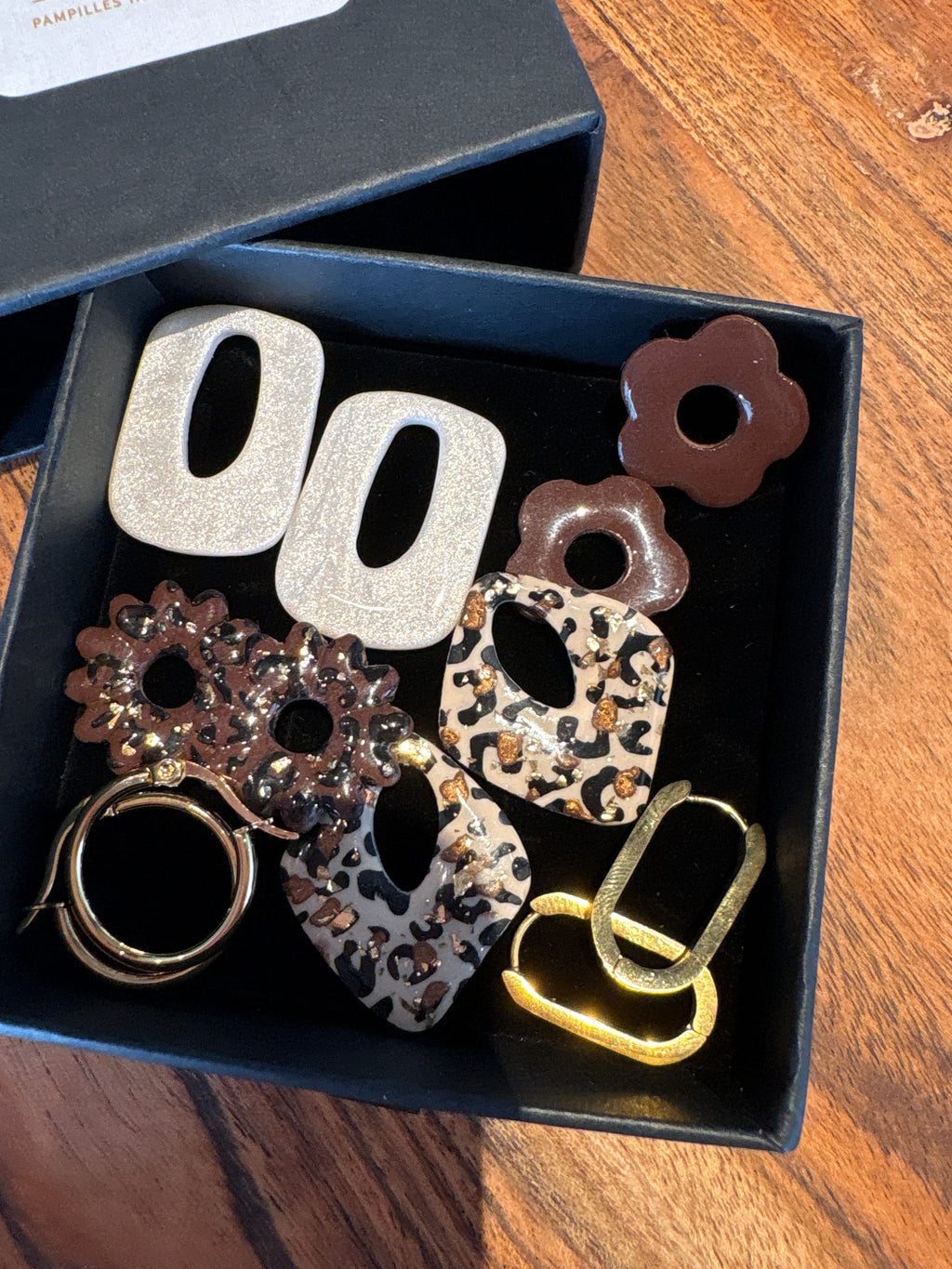 Coffret Cadeau MaPampille – 4 paires de pampilles & 2 paires de créoles