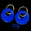 Blauer Rundanhänger 2,8 cm