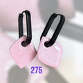 Pampilles Losange Rose Pailleté – Pâte Polymère & Résine | 2,5 cm